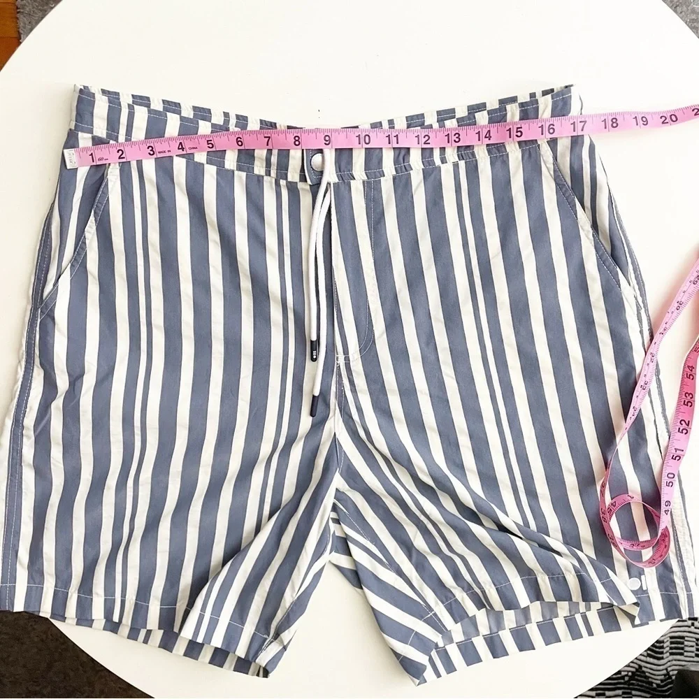 Solid & Striped 7” Stripe Hybrid Shorts Men’s Large NWOT